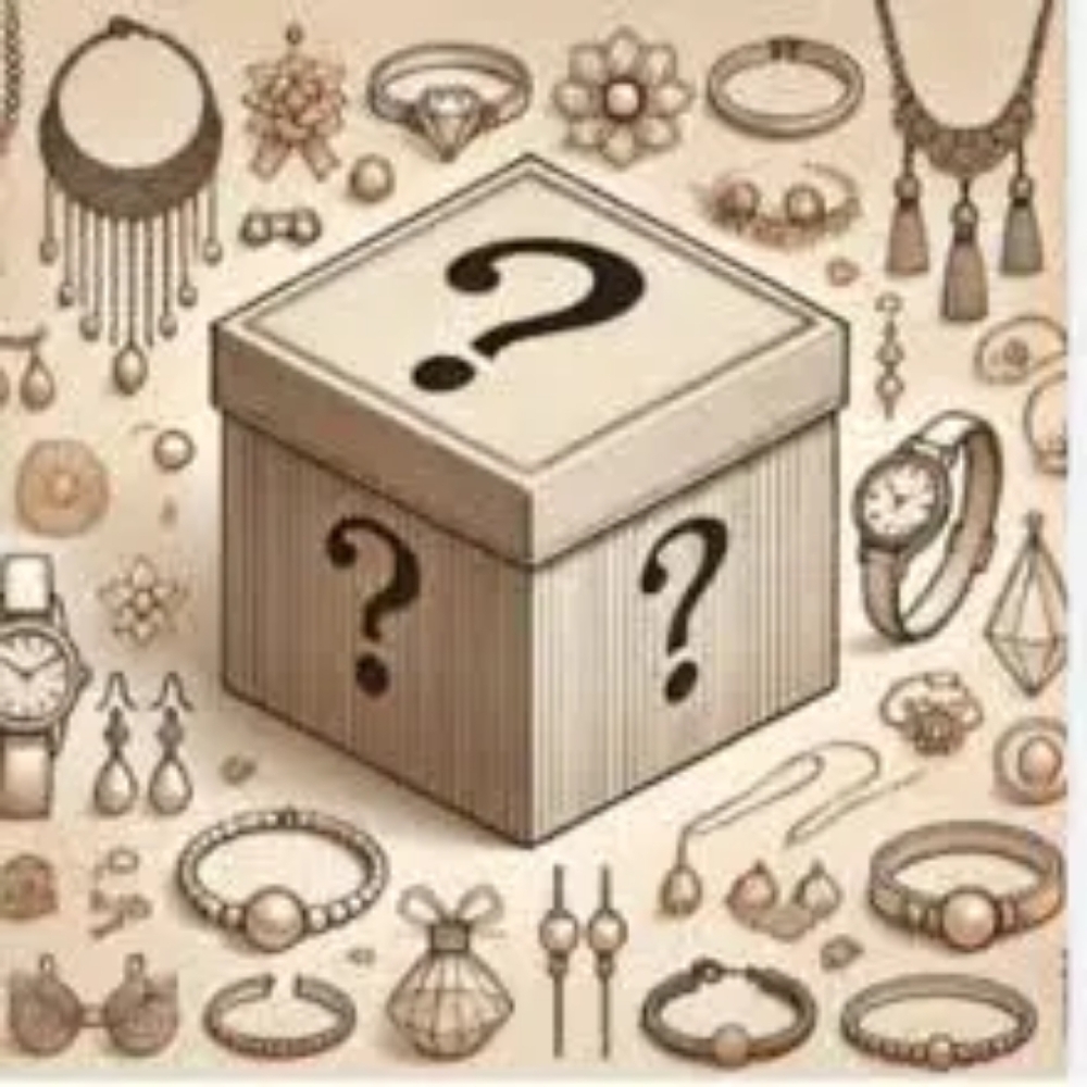 Mystery Box Boho Chic Bohemian Minimalist Gold Dainty Mystery Box Bundle